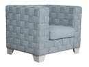Saree Light Teal Chair - Ornate Home