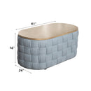 Saree Light Teal Coffee Table - Ornate Home