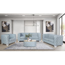 Saree Light Teal Sofa - Ornate Home