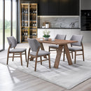 Sarha Walnut Dining Table - Ornate Home