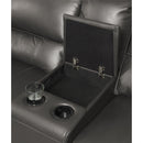 Saul Gray Power Motion Sectional Sofa - Ornate Home