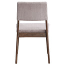 Seda Mauve/Walnut Side Chair (Set of 2) - Ornate Home