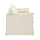 Shane Beige Sofa - Ornate Home