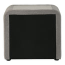 Shelyn Gray/Chrome Nightstand - Ornate Home