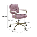Siecross Pink Office Chair - Ornate Home