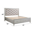 Sliverfluff California King Bed - Ornate Home