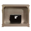 Sorina Antique Silver Fireplace - Ornate Home