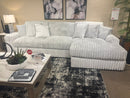 Stupendous Alloy Corduroy 2-Piece RAF Chaise Sectional - Ornate Home