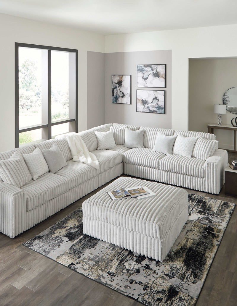 Stupendous Alloy Corduroy Oversized Accent Ottoman (Online Special Price) - Ornate Home