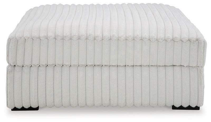 Stupendous Alloy Corduroy Oversized Accent Ottoman - Ornate Home