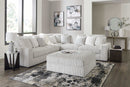 Stupendous Alloy Corduroy Symmetrical Sectional Living Room Set / 3pc (Online Special Price) - Ornate Home