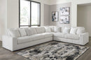 Stupendous Alloy Corduroy Symmetrical Sectional Living Room Set / 4pc (Online Special Price) - Ornate Home