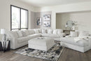 Stupendous Alloy Corduroy Symmetrical Sectional Living Room Set / 4pc (Online Special Price) - Ornate Home
