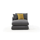 Sydney Gray 2pc LAF Chaise Sectional (110") - Ornate Home
