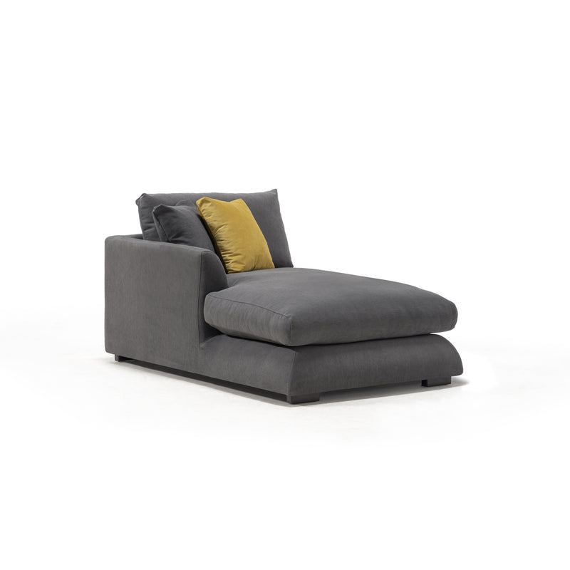 Sydney Gray 2pc LAF Chaise Sectional (110") - Ornate Home