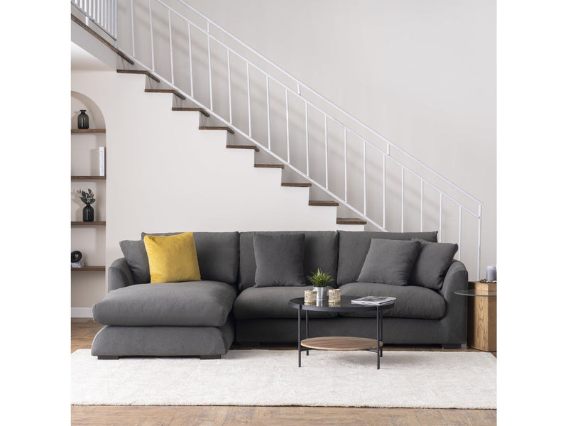 Sydney Gray 2pc LAF Chaise Sectional (110") - Ornate Home