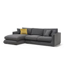 Sydney Gray 2pc LAF Chaise Sectional (110") - Ornate Home