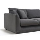 Sydney Gray 2pc RAF Chaise Sectional (110") - Ornate Home