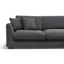 Sydney Gray 2pc RAF Chaise Sectional (110") - Ornate Home