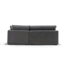 Sydney Gray 2pc RAF Chaise Sectional - Ornate Home