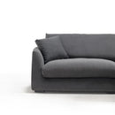 Sydney Gray 2pc RAF Chaise Sectional - Ornate Home