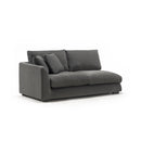 Sydney Gray 2pc RAF Chaise Sectional - Ornate Home