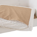 Sydney White 2pc LAF Chaise Sectional (110") - Ornate Home