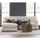 Sydney White 2pc LAF Chaise Sectional - Ornate Home