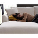 Sydney White 2pc LAF Chaise Sectional - Ornate Home