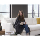 Sydney White 2pc RAF Chaise Sectional (110") - Ornate Home