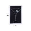 Talisha Glass Mirrored Wall Art - Ornate Home