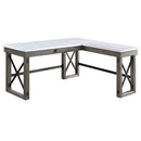 Talmar Gray Writing Desk - Ornate Home