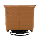 Talmon Orange Recliner W/Swivel - Ornate Home