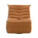 Talmon Orange Recliner W/Swivel - Ornate Home