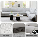 Tarrance Gray Modular Power Reclining Sectional - Ornate Home