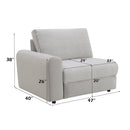 Tarrance Gray Modular Power Reclining Sectional - Ornate Home