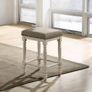 Tasnim Tan/Antique White Counter Height Stool (Set of 2) - Ornate Home