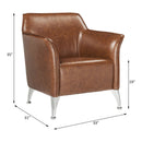 Teague Brown Accent Chair - Ornate Home