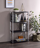 Tennos Black Bookshelf - Ornate Home