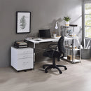 Tennos White Writing Desk - Ornate Home