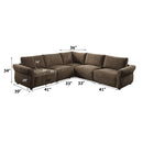 Theodore Brown Modular - Armless Chair - Ornate Home
