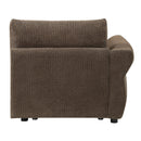 Theodore Brown Modular - Left Facing Arm Chair - Ornate Home