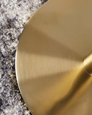 Tobbinsen Brass Finish Floor Lamp - Ornate Home