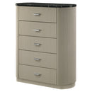 Travonte Gray/Beige Chest - Ornate Home