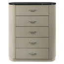 Travonte Gray/Beige Chest - Ornate Home