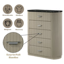 Travonte Gray/Beige Chest - Ornate Home