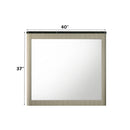 Travonte Gray/Beige Mirror - Ornate Home