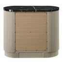 Travonte Gray/Beige Nightstand - Ornate Home