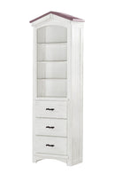 Tree House Pink/White Bookcase Cabinet - Ornate Home