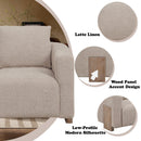 Tryne Latte Accent Chair - Ornate Home